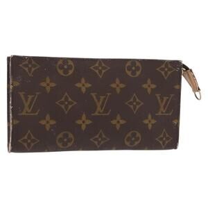 LOUIS VUITTON Monogram Bucket GM Accessory Pouch LV Auth ka002